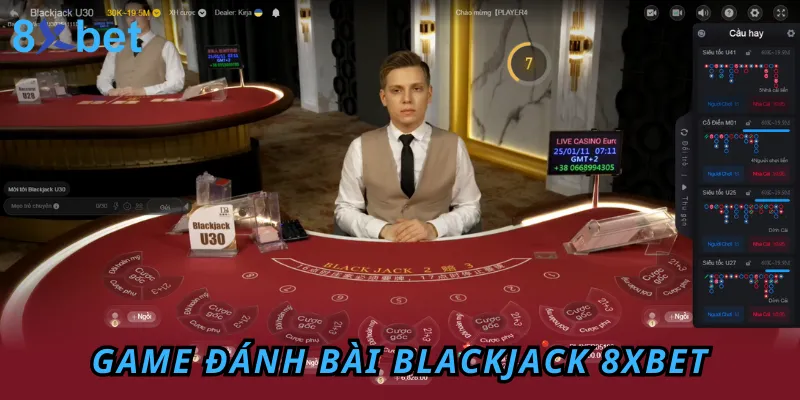 Chơi game đánh bài miễn phí 8xbet thỏa mãn đam mê cá cược Xì dách 8xbet