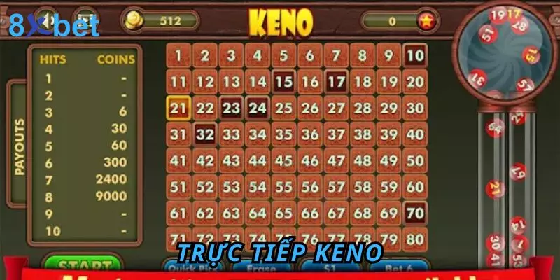 Trực Tiếp Keno - Trải Nghiệm Cược Hấp Dẫn Và Thú Vị Trực tiếp Keno